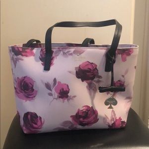 Pink Kate spade flower tote
